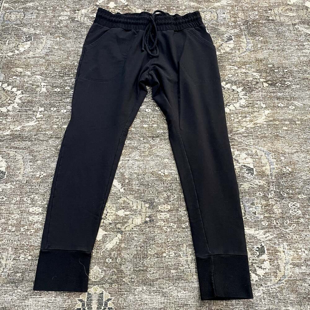 Free People Movement Harem Sweats Pants Black Women's Size L